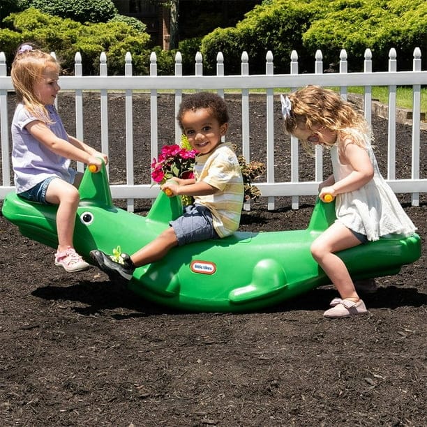 Outdoor Playground Plastic Seesaw – 2 Seaters – For Kids – Size: 146×49×40 cm - Image 2