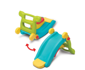 INDOOR SMALL SLIDE AND ROCKER SIZE; 83X48X50CM