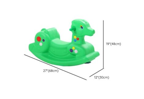 Single Plastic Rocker for Kids – Size: 68×30×45 cm