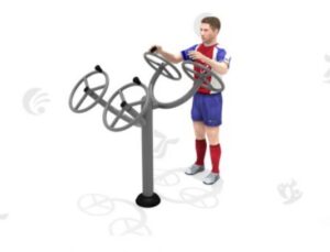 OUTDOOR GYM BIG TURNING WHEELS FITNESS EQUIPMENT HEAVY DUTY