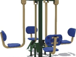 Outdoor four leg press heavy duty gym machine