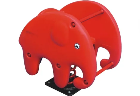 Outdoor Playground Plastic Spring Rocker Toy – Size: 65×46×66 cm