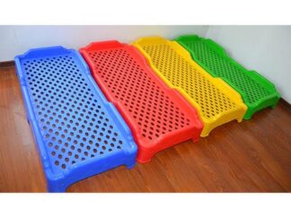 Single Stackable Sleeping Bed for Kids – Nursery & Preschool Use – Size: 138×59×26 cm