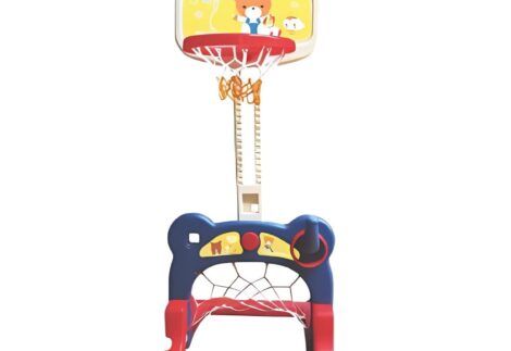 Compact Basketball Hoop Stand – Indoor/Outdoor – Size: 38×42×115 cm