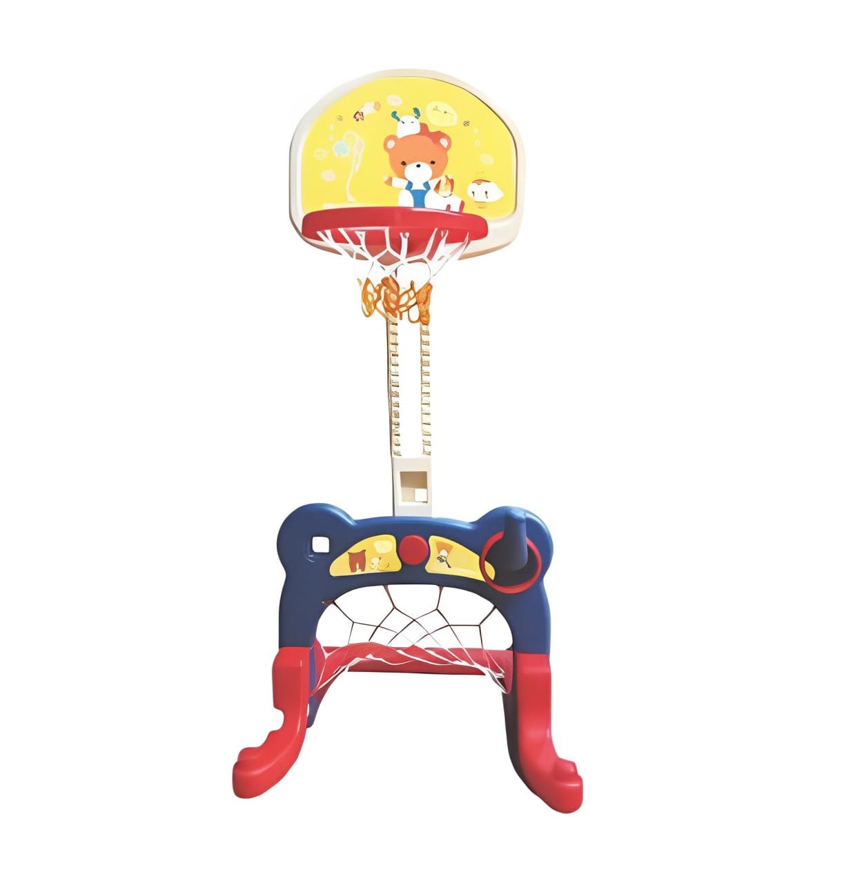 Compact Basketball Hoop Stand – Indoor/Outdoor – Size: 38×42×115 cm
