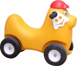 SMALL PLASTIC TOY ANIMAL RIDE ON SIZE ; 42X31X61CM