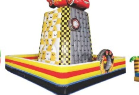 Climbing Inflatable Bouncy Castle - Size: 9×9×8 m