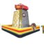 CLIMBING INFATABLER BOUNCY CASTLE SIZE; 9X9X8M