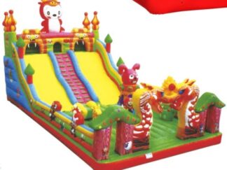Inflatable Toy Bouncy Castle - Indoor & Outdoor - Size: 12×8×8 m