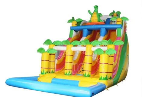 Inflatable Toy Bouncy Castle - Indoor & Outdoor - Size: 12×8×7 m