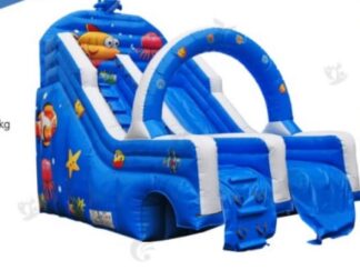 Inflatable Toy Bouncy Castle - Indoor & Outdoor - Size: 8×4×4.8 m