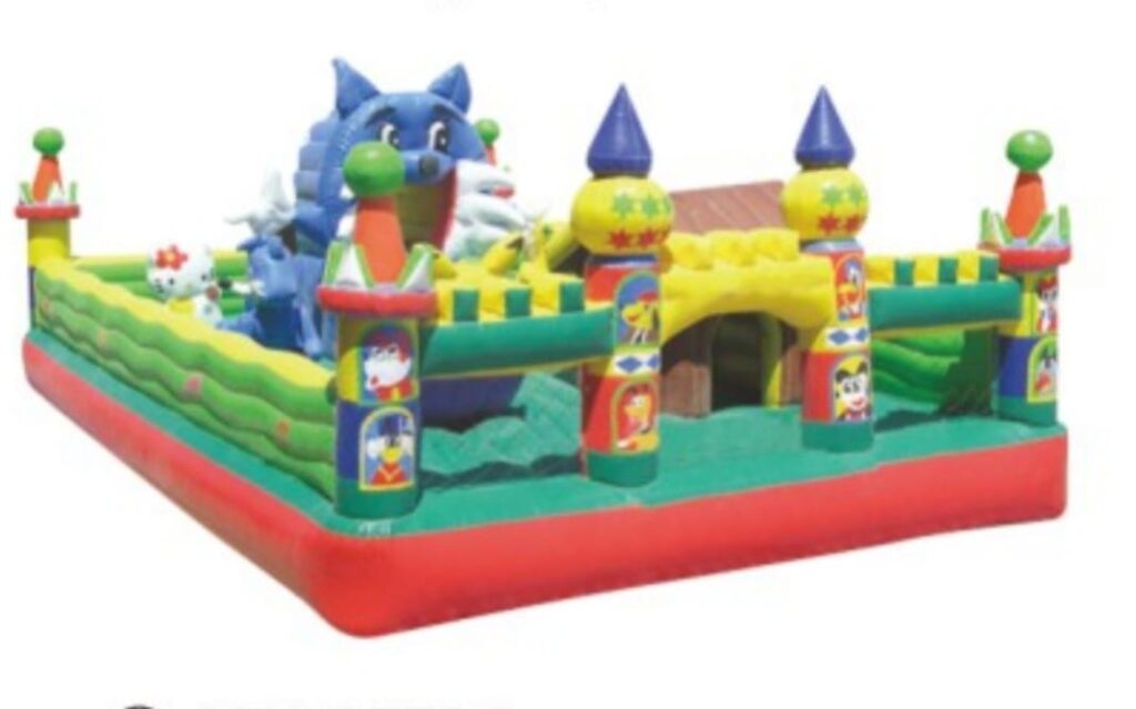 Inflatable Toy Bouncy Castle - Indoor & Outdoor - Size: 8×5×3 m