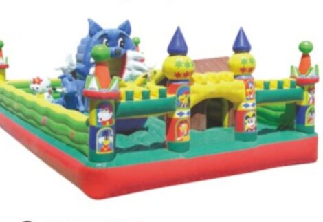 Inflatable Toy Bouncy Castle - Indoor & Outdoor - Size: 8×5×3 m