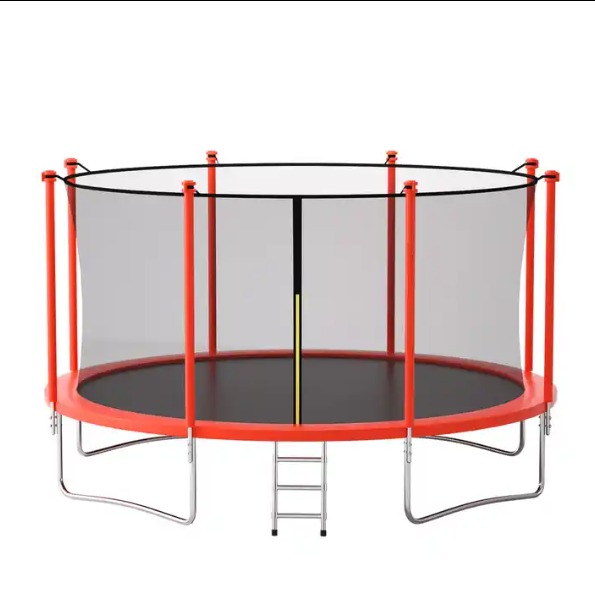 Outdoor/Indoor toy  With Safety Enclosure Equipment Trampoline 14ft diameter 426 cm