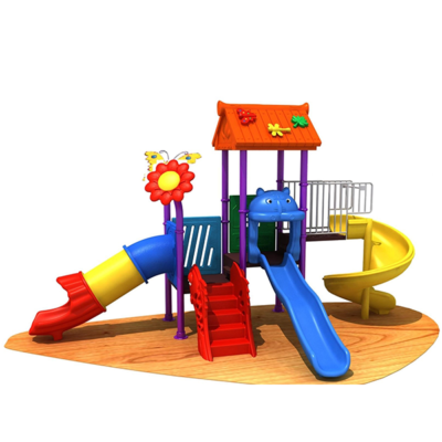Heavy duty playground  toy with 3slides  size;  680x360x380cm