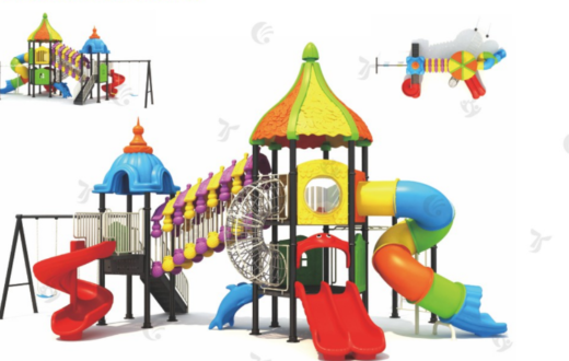 Big heavy duty out door playground  swing slide 1225*588*600 CM