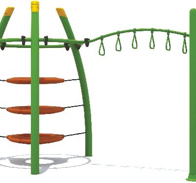 Outdoors Toys, Kids Monkey Climber with Hangers (410 x 90 x 270 cm)