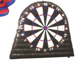 Inflatable Round Soccer Dart Board Game - Diameter: 3.6 m