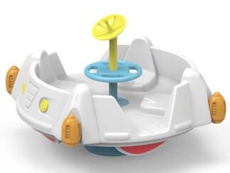 Indoor & Outdoor Merry-Go-Round Ride with 4 Seaters – Rotary Toy – Size: 200×80 cm