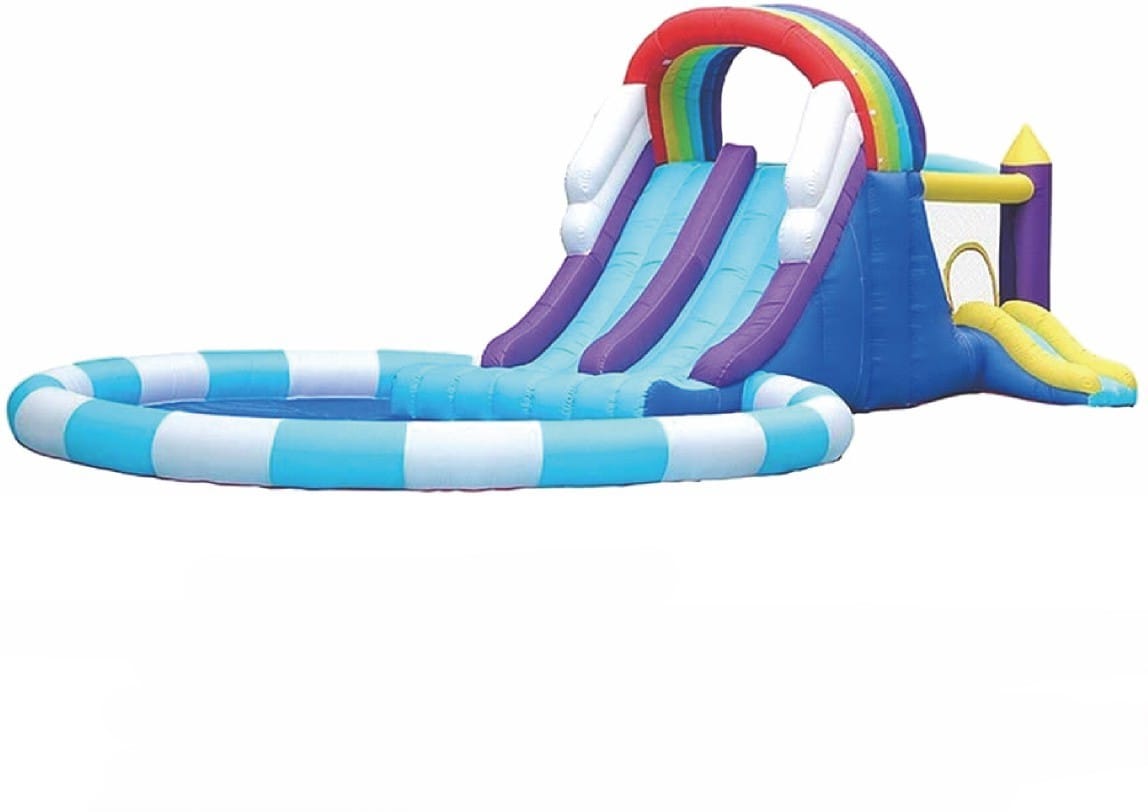 Inflatable Bouncy Castle with Slide & Pool - Size: 8.4×5.8×2.55 m - Image 2