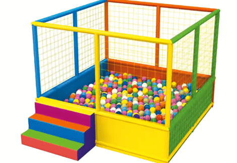 Flippout Giant Ball Pit for Kids - Multi-Color (Balls Not Included) - 250×250×160 cm