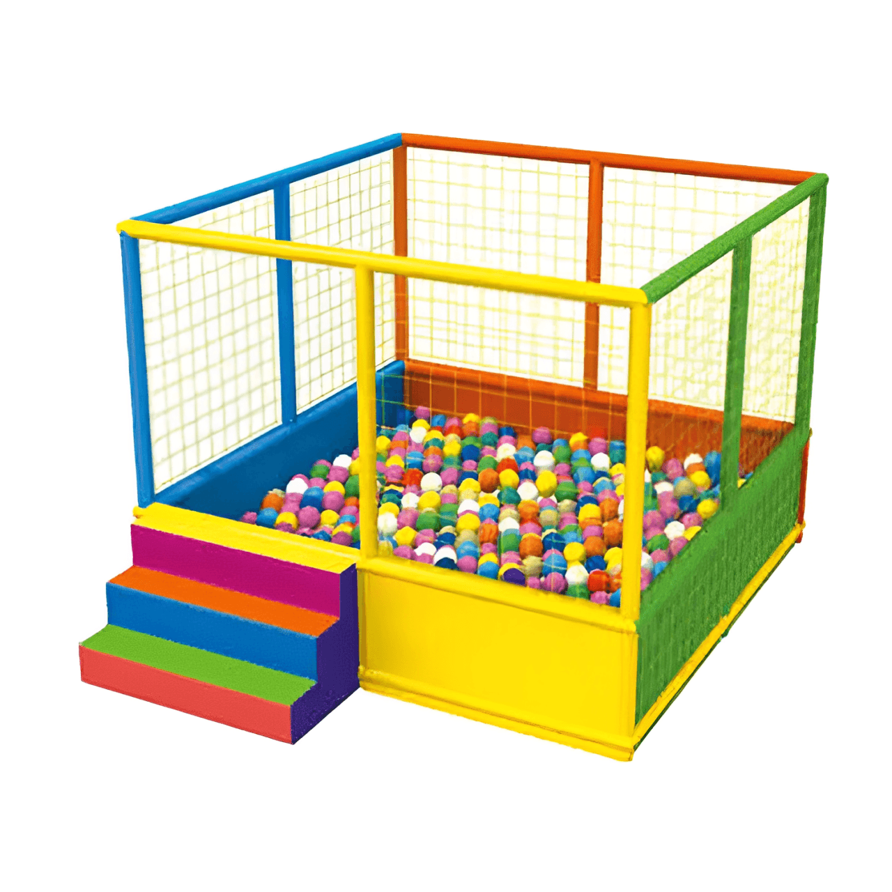 Flippout Giant Ball Pit for Kids - Multi-Color (Balls Not Included) - 250×250×160 cm