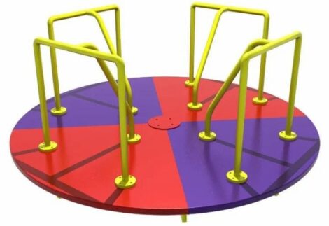 Indoor & Outdoor Merry-Go-Round Ride – Rotary Toy – Size: 160×160×160 cm