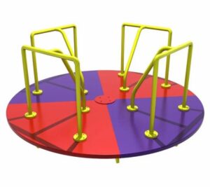 INDOOR AND OUTDOOR MERRY GO ROUND RIDE – ROTARY TOY – SIZE ;160X160X160CM