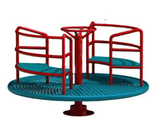 Indoor & Outdoor Merry-Go-Round Ride – Rotary Toy – Size: 160×160×160 cm