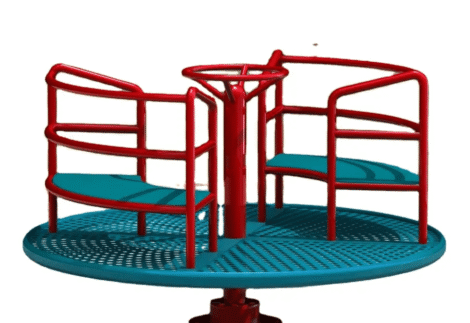 Indoor & Outdoor Merry-Go-Round Ride – Rotary Toy – Size: 160×160×160 cm