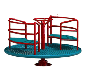 INDOOR AND OUTDOOR MERRY GO ROUND RIDE – ROTARY TOY – SIZE ;160X160X160CM