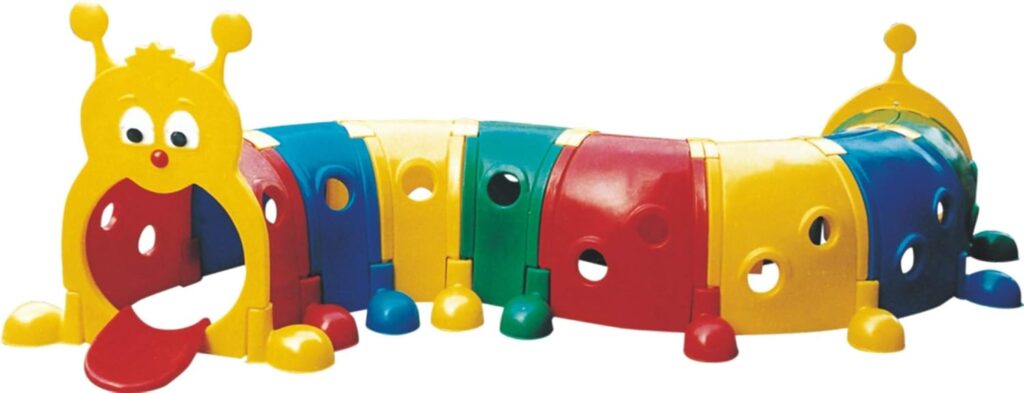 Extra Long Caterpillar Tunnel Playground – Indoor & Outdoor Toy – Size: 410×101×109 cm
