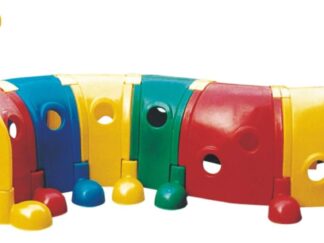 Extra Long Caterpillar Tunnel Playground – Indoor & Outdoor Toy – Size: 410×101×109 cm