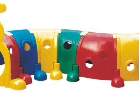 Extra Long Caterpillar Tunnel Playground – Indoor & Outdoor Toy – Size: 410×101×109 cm