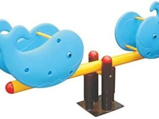 Outdoor Playground Spring Seesaw – 2 Seaters – For Kids & Adults – Size: 250×39×107 cm