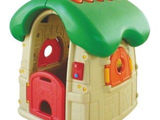Plastic Kids Playhouse – Indoor & Outdoor – Size: 126×120×150 cm