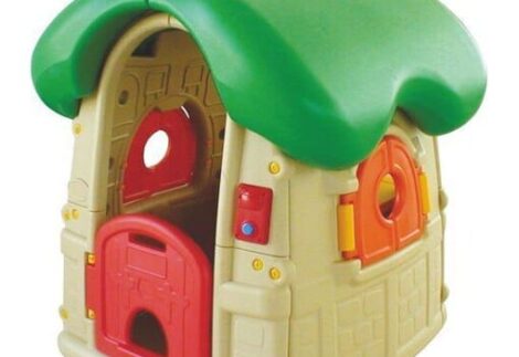 Plastic Kids Playhouse – Indoor & Outdoor – Size: 126×120×150 cm