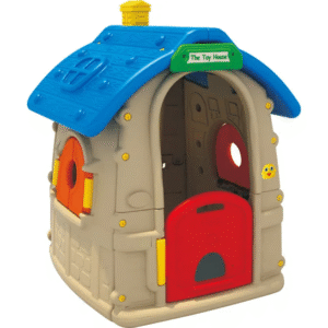 INDOOR AND OUT DOOR PLASTIC KIDS PLAYHOUSE TOY SIZE; 126X120X150CM