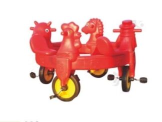 Indoor & Outdoor Merry-Go-Round Ride – Rotary Toy – Size: 132×132×72 cm