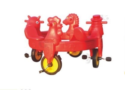 Indoor & Outdoor Merry-Go-Round Ride – Rotary Toy – Size: 132×132×72 cm