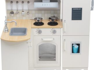 Wooden Kitchen Playset for Kids - 64×72×102 cm