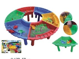 Sand & Water Tray for Kids – Beach & Garden Sensory Toy – Size: 170×50 cm