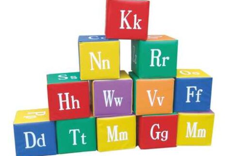 Soft Play Toys - Alphabet Blocks for Kids - Indoor - 12 pcs/box