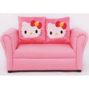 CHILDREN’S FURNITURE HELLO KITTY TRIPLE COUCH FOR KIDS SIZE ;100X40X68CM