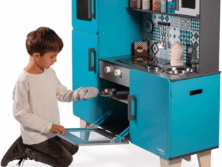 Wooden Kitchen Playset for Kids - 82×30×90 cm