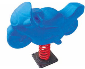 OUTDOOR PLAYGROUND SPRING RIDER -ROCKING TOY SIZE ; 113X34X90CM