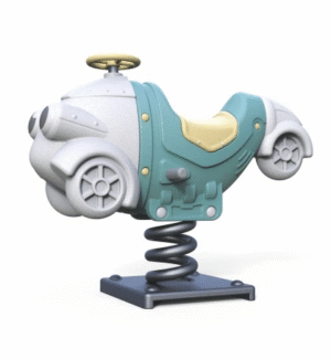 OUTDOOR PLAYGROUND SPRING RIDER -ROCKING TOY SIZE; 110*69*77 CM