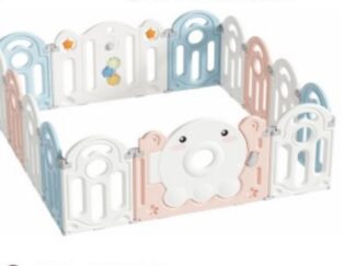 Indoor Kids Plastic Fence - 160×166 cm