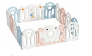 KIDS PLASTIC FENCE INDOOR AND OUTDOOR SIZE ; 160X166CM