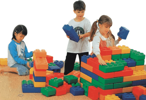 Big Size Building Blocks for Kids - 45 pcs/box
